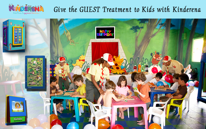 Give the GUEST Treatment to Kids with Kinderena
